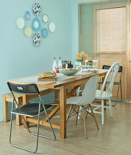 Sala De Jantar Com Banco De Canto ~ bem nesta sala de jantar compacta tem 7 m2 de um lado o banco de Sala De Jantar Com Banco De Canto ~ bem nesta sala de jantar compacta tem 7 m2 de um lado o banco de