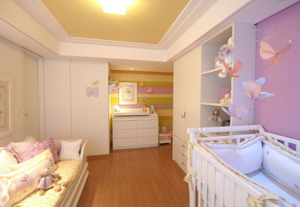 Inspira??o do dia 5 sugest?es para quartos de beb? meninas Como Pintar Quarto De Gemeos Casal ~ Inspira??o do dia 5 sugest?es para quartos de beb? meninas